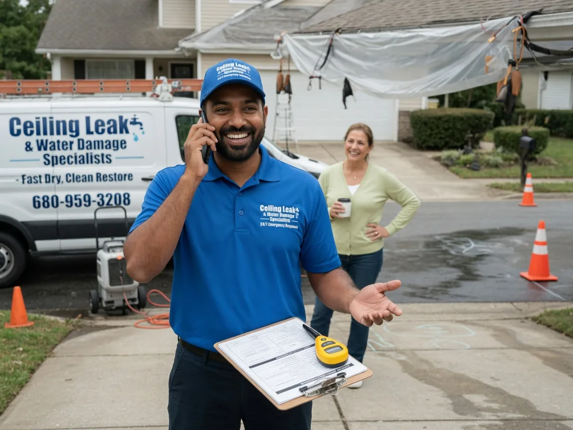 Ceiling Leak Cleanup Ione, WA FAQs